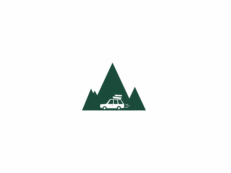 Mountain Forest logo animation