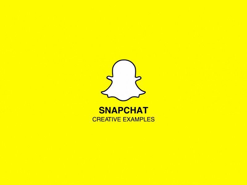 Snapchat logo animation