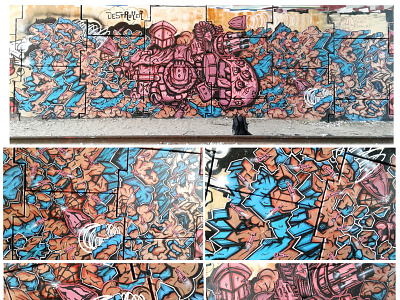 ++DESTROYER++ black book design graffiti illustration spraypaint urban design urbanart