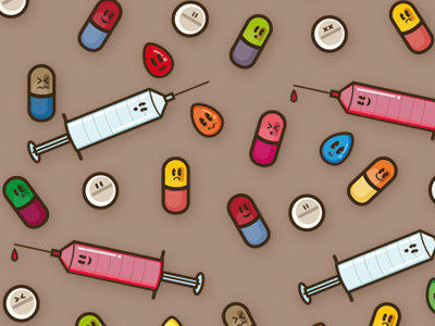 Insane Drugs drugs illustration insane pills vector