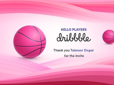 Dribbble Debut Shot