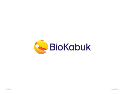 BioKabuk Logo Design brand branding circle earth fire flame globe logo medical planet warm
