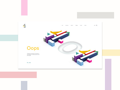 404 Page  Concept for Channel 4