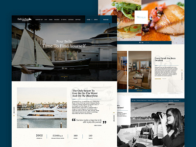 Balboa Bay Resort Website Redesign design hotel hotel booking hotel branding ui website
