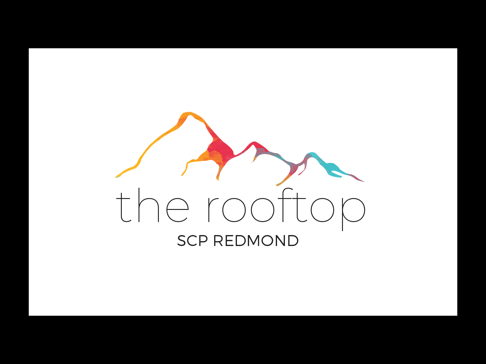 SCP Redmond The Rooftop Logo Design by Angie Kang on Dribbble
