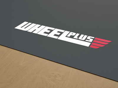 Wheel Plus Logo Design automobile branding colors design typography