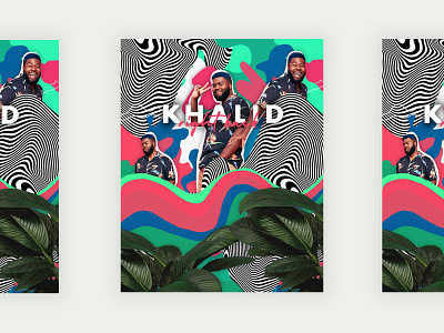 Collage 'Khalid' art artist artwork collage collageart coverart design graphic design graphicdesign music