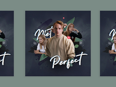 cover 'Niet Perfect' artwork collage collage art collageart cover art cover artwork coverart design graphicdesign music