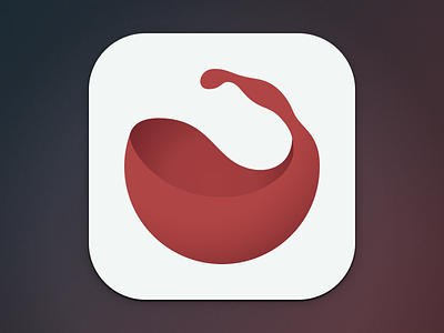 Lush App Icon app drink icon ios iphone minimal ui