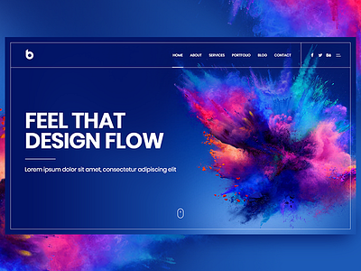 Bale - concept agency website agency creative layout logo modern responsive webdesign website