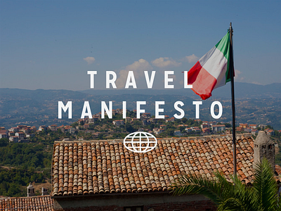 Travel Manifesto travel