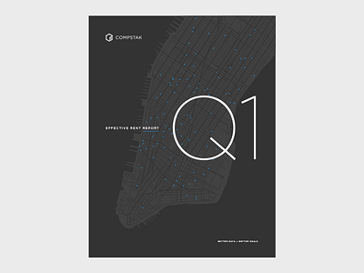 Effective Rent Report compstak map