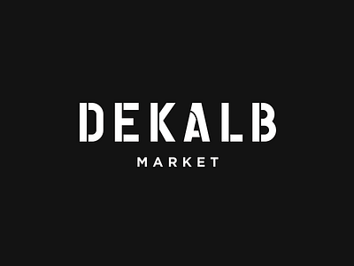DeKalb Market Stencil