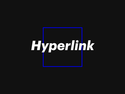 Hyperlink blue hyperlink studio web