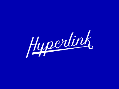 Hyperlink blue hyperlink script throwback web