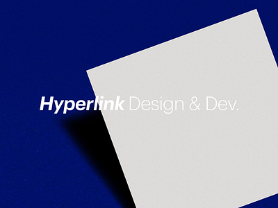 Hyperlink Tactile Abstract blue hyperlink