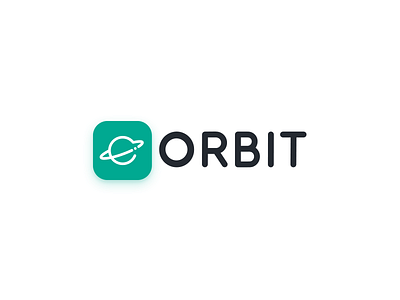 Orbit logo design system logo