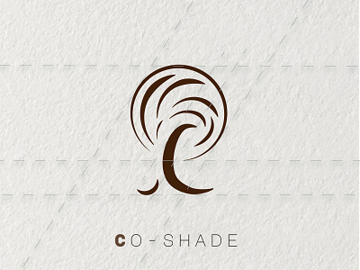 co-shade abstract brand branding creative design illustration illustrator logo tree vector