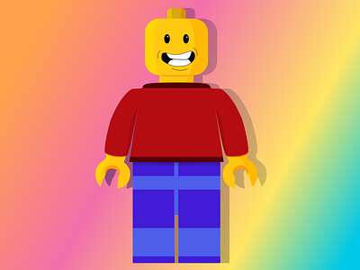 Lego Man design illustration lego