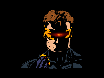 Vectober 29 - Cyclops cyclops design illustration vectober xmen