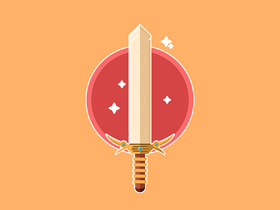 Sword design illustration medieval sword weapon