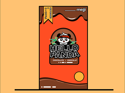 Hello Panda Snack asian food asian snack design hello panda illustration snack