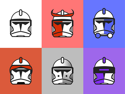 Storm Trooper Helmet Variations