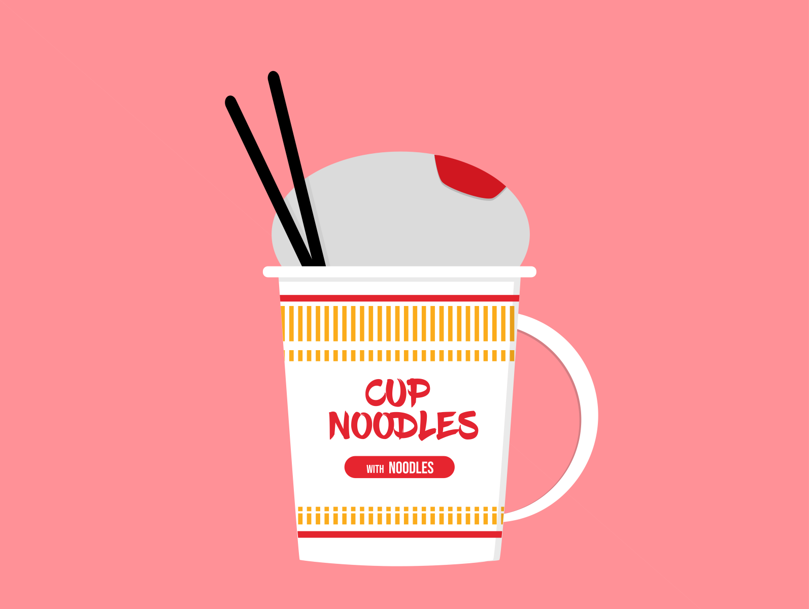 Cup Noodles By Matt Pua On Dribbble