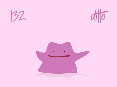 Ditto #132, by Pokemon Go Central