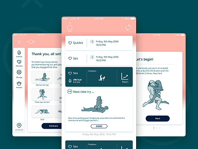 Lovely mobile experience by Bart Zimny on Dribbble