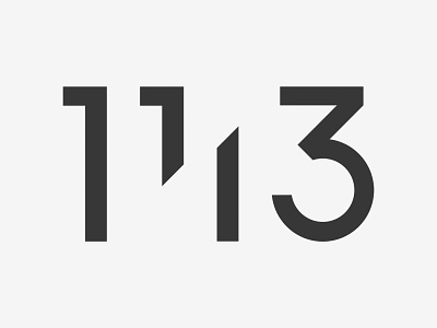 eleven-thirteen.com 11 11 13 13 eleven thirteen graphic design lines logo numbers