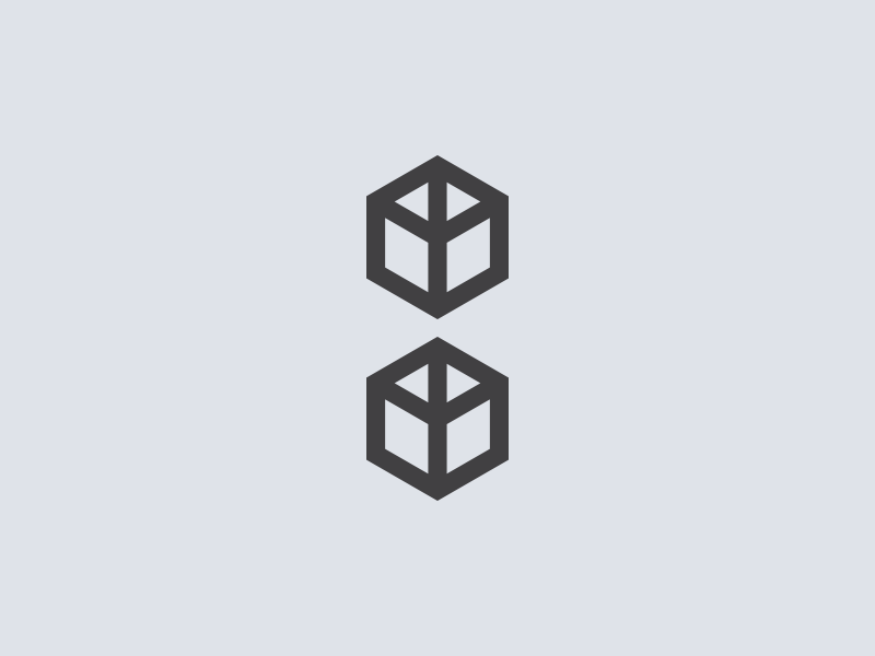 Dribbble brand branding cube icon identity logo logofolio mark motion pietra symbol