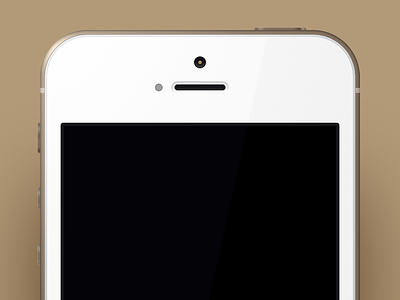 iPhone 5s ios iphone 5s mockup psd template