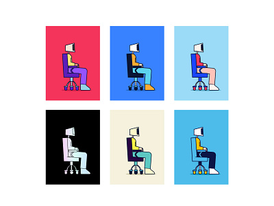 colorful colorful computer illustrator