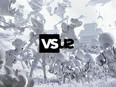 VSUS Branding 3d animation branding ci gaming illustration mobile mobile games motion design ui ux