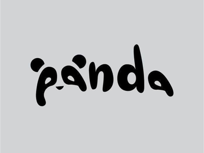 Panda creativity logos design