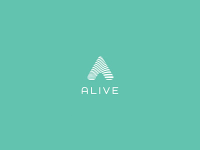 alive LOGO branding design graphic illustration illustrator logo ux vector