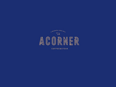 ACORNER LOGO branding design graphic illustration illustrator logo typography ui ux vector