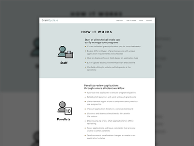 Grant Management How It Works Page