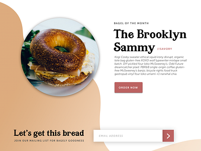 Bagel of the Month