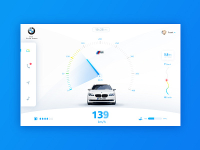 BMW Smart Driving app bmw car driving html smart web