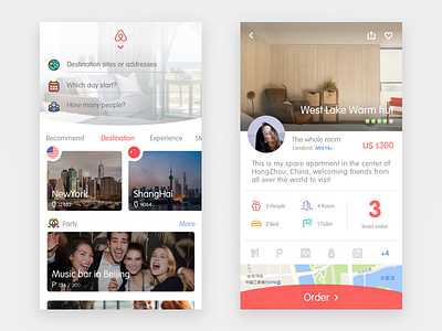 "ai bi ying"Airbnb Redesign