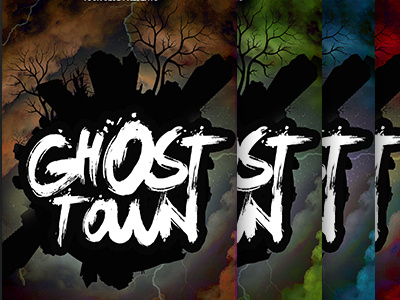 Ghost Town Flyer graphicriver