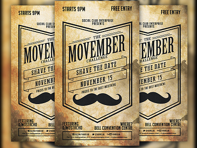 Movember Flyer