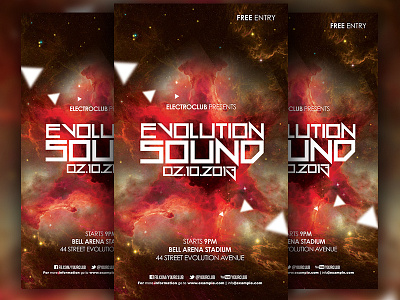 Evolution Sound Flyer flyer