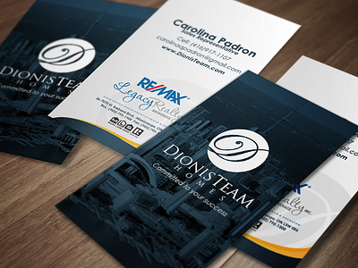 Business Card for DionisTeam Homes business card