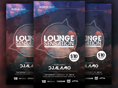 Lounge Sensation Flyer