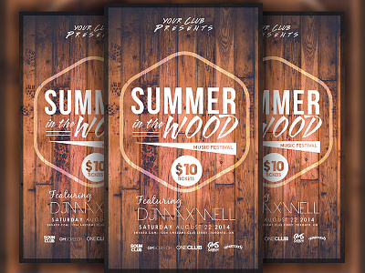 Summer Wood Flyer flyer