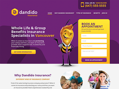Dandido MicroSite web