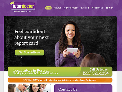 tutordoctor Landing Page